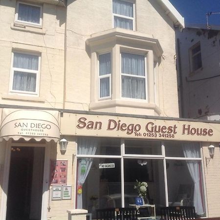 San Diego Guest House Blackpool Exterior foto